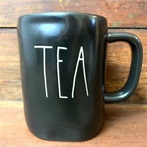 Rae Dunn Rare Black Tea / Coffee Mug NWT